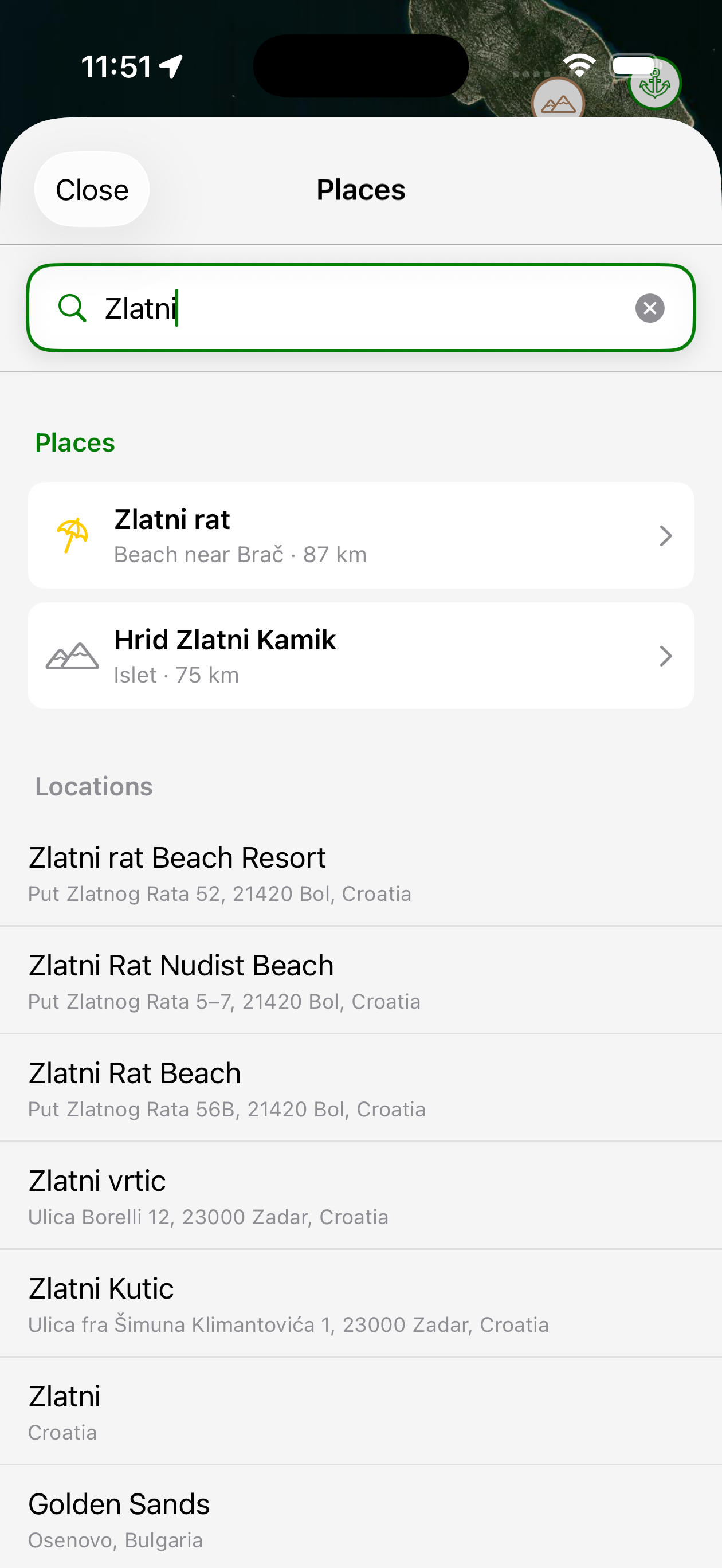 Sailor Places — Coves, Marinas, Beaches