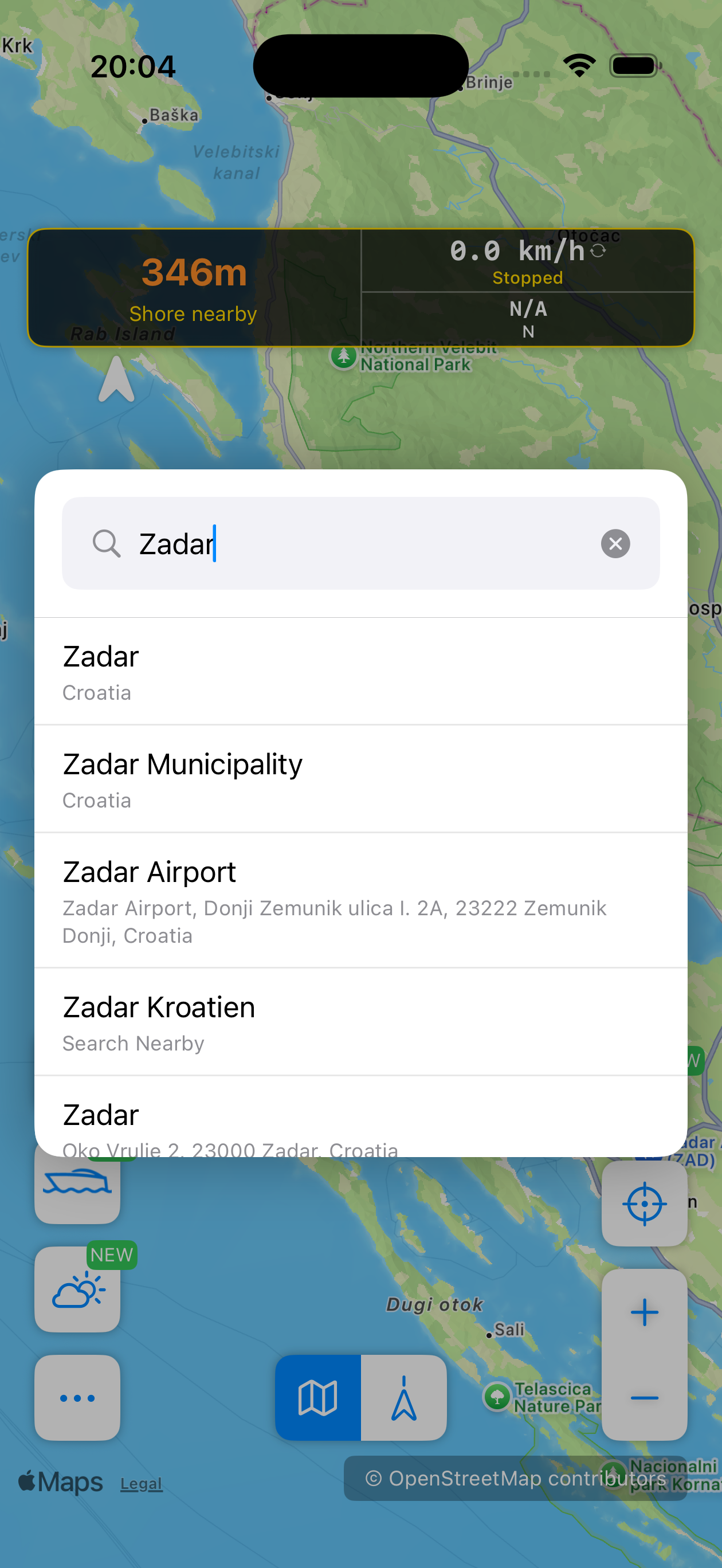 Sailor Lock Screen Tracking